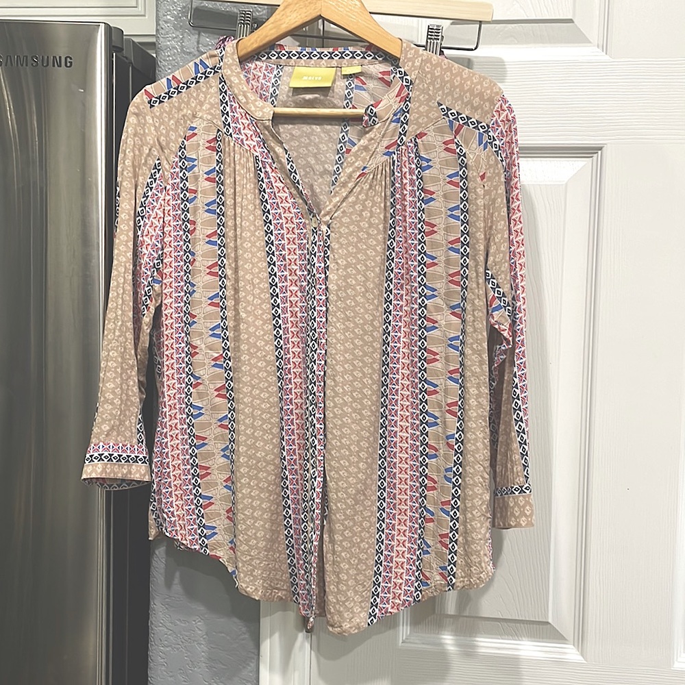 Maeve anthropologie blouse